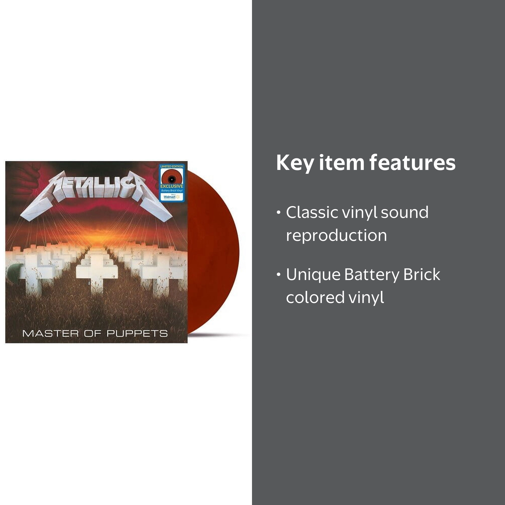 Metallica - Master Of Puppets (Walmart Exclusive) - Music
