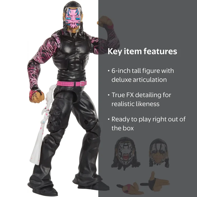 WWE Elite Collection Jeff Hardy Action Figure Set - Walmart.com