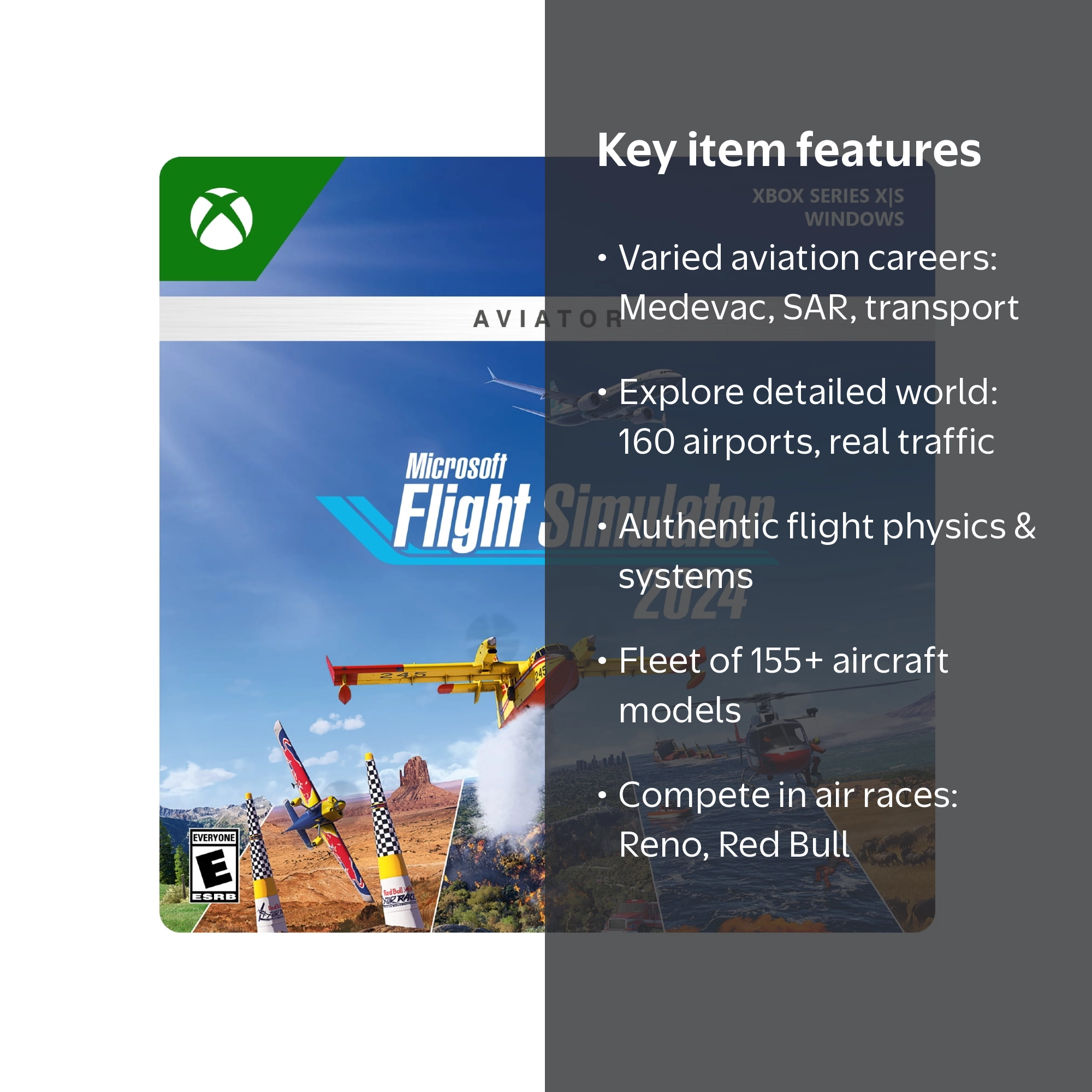 Microsoft Flight Simulator 2024: Aviator Edition - Xbox Series X|S