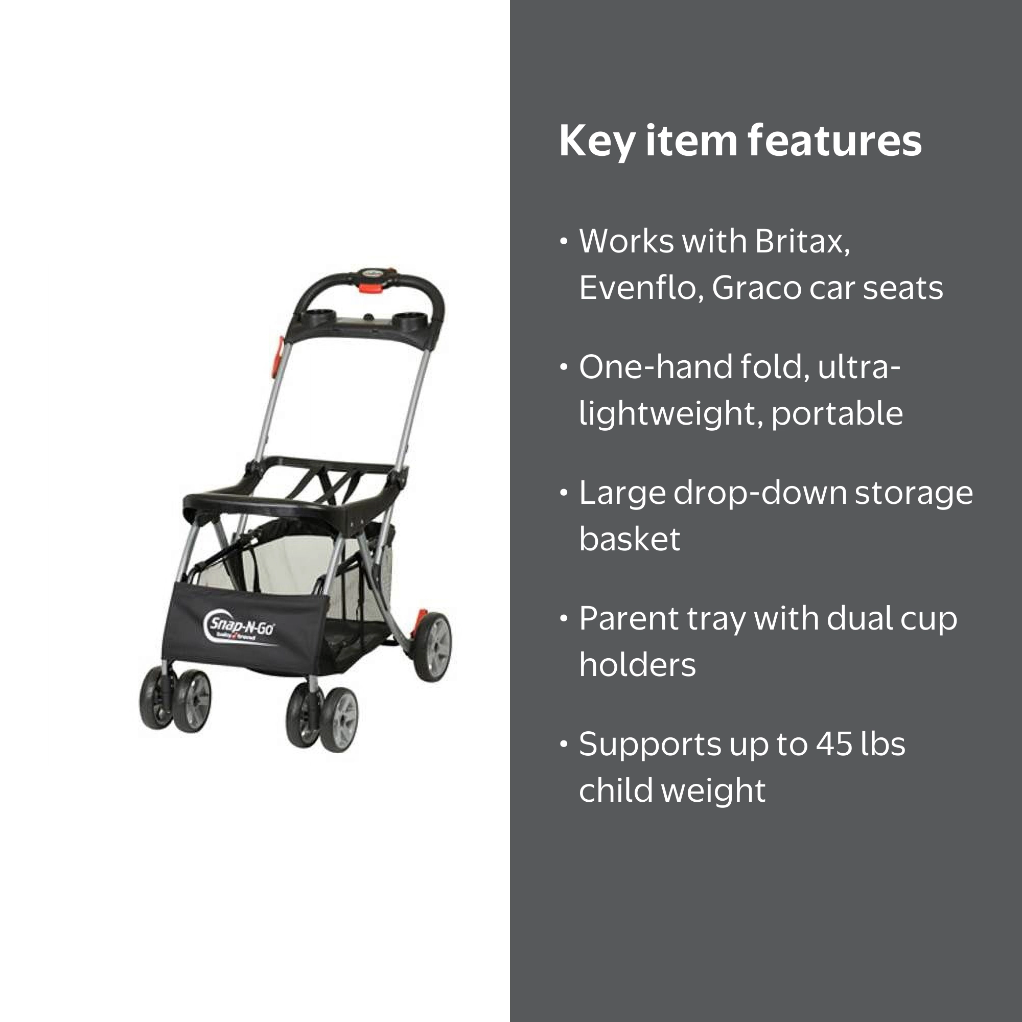 britax clicktight booster Britax Grow With You Clicktight Harness-to-Booster Seat – Berg's Baby &  Teen Furniture main image 0