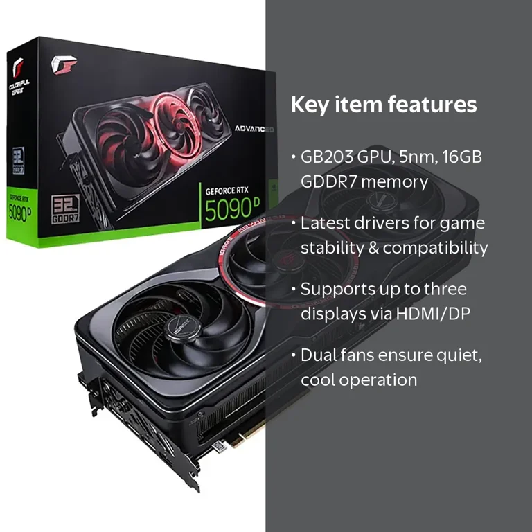 Colorful iGame RTX 5090 D Advanced OC 32GB Graphics Card - Walmart.com