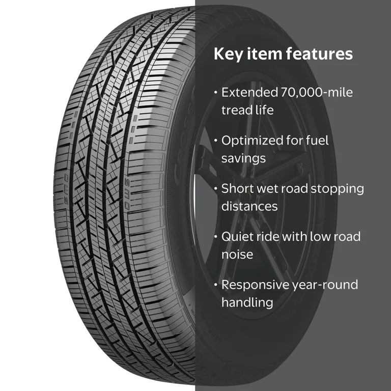 Free Shipping! Continental CrossContact LX25 All Season 225/55R17