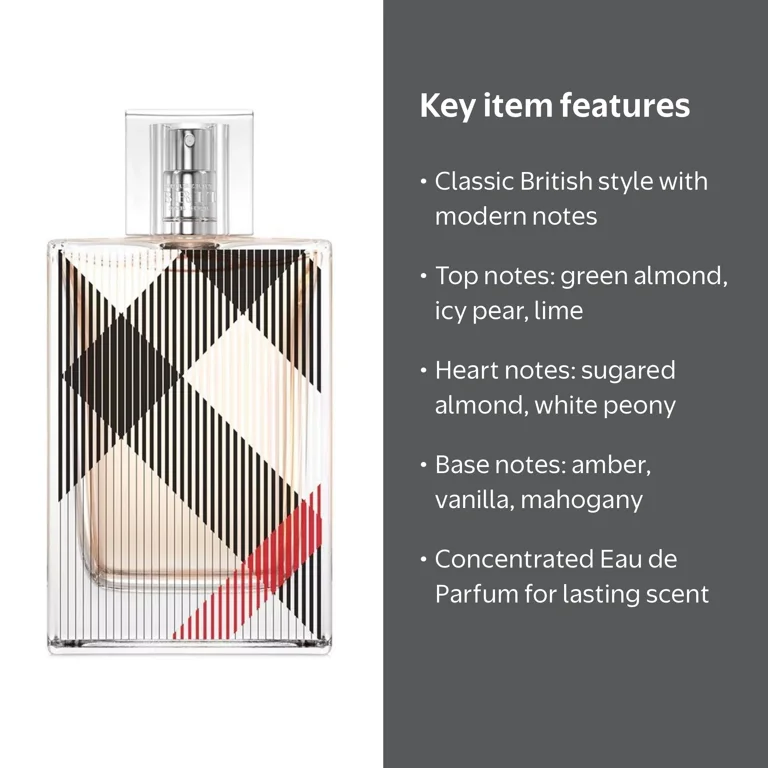 Burberry, Eau De Parfum, 1.6 Oz, Perfume For Women - Walmart.com