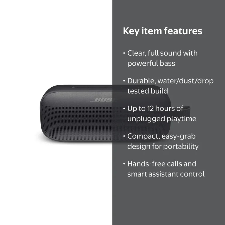 Free Shipping! Bose Wireless Waterproof Portable Bluetooth Speaker