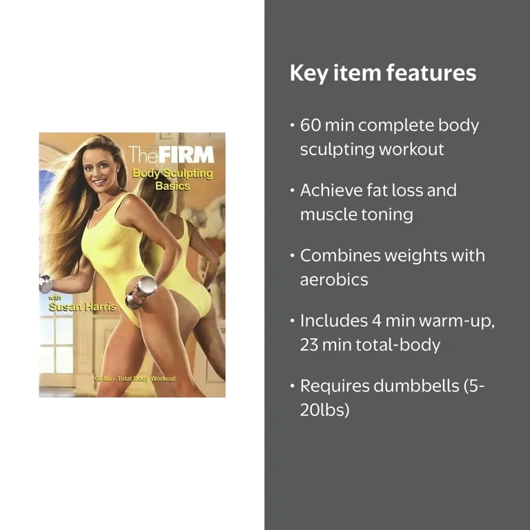 Gaiam, The FIRM Body Sculpting DVD, Total-Body Workout - Walmart.com