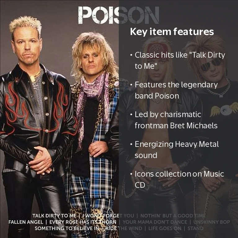 Poison - POISON: ICON - Music & Performance - CD - Walmart.com