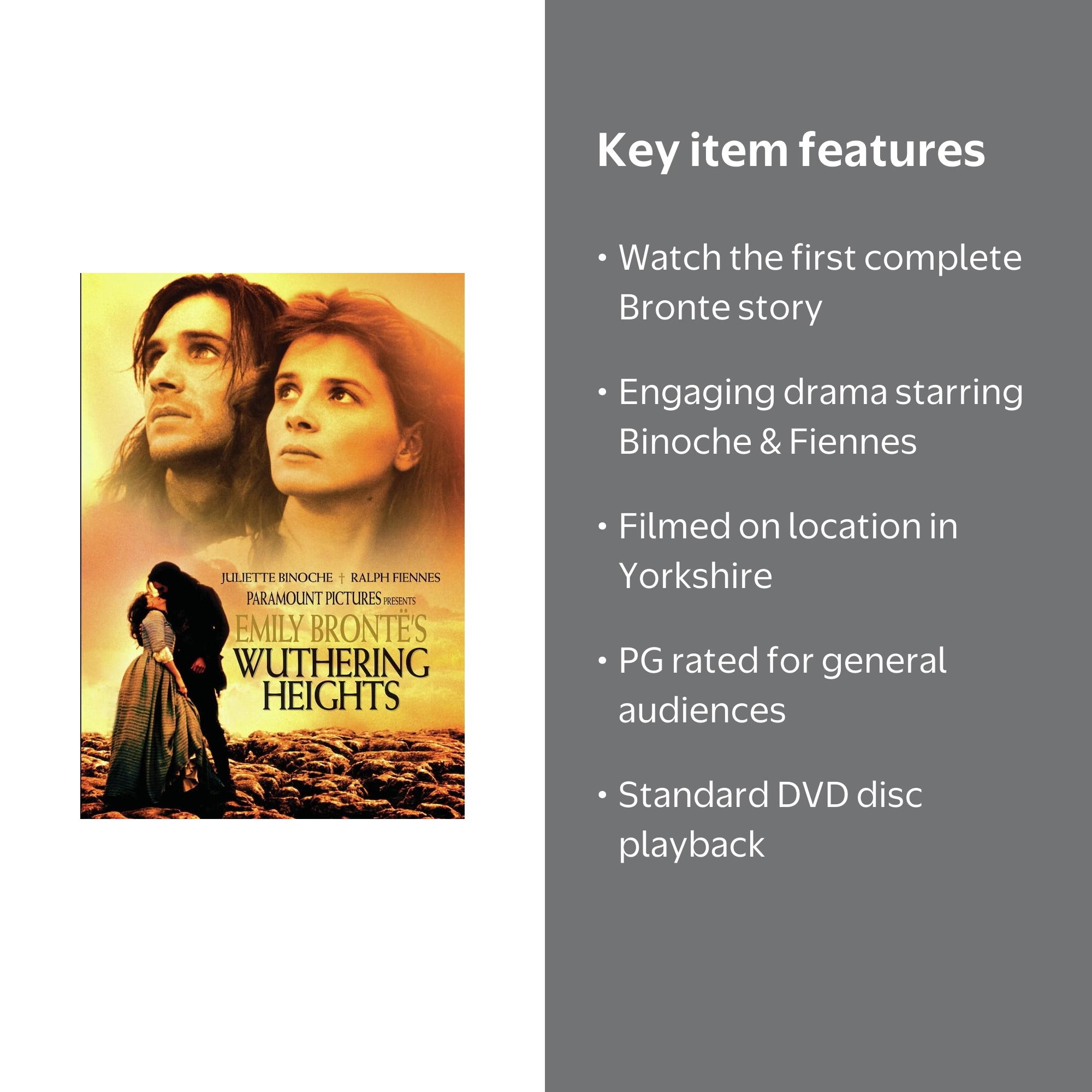 Paramount - Wuthering Heights [DIGITAL VIDEO DISC] - Walmart.com
