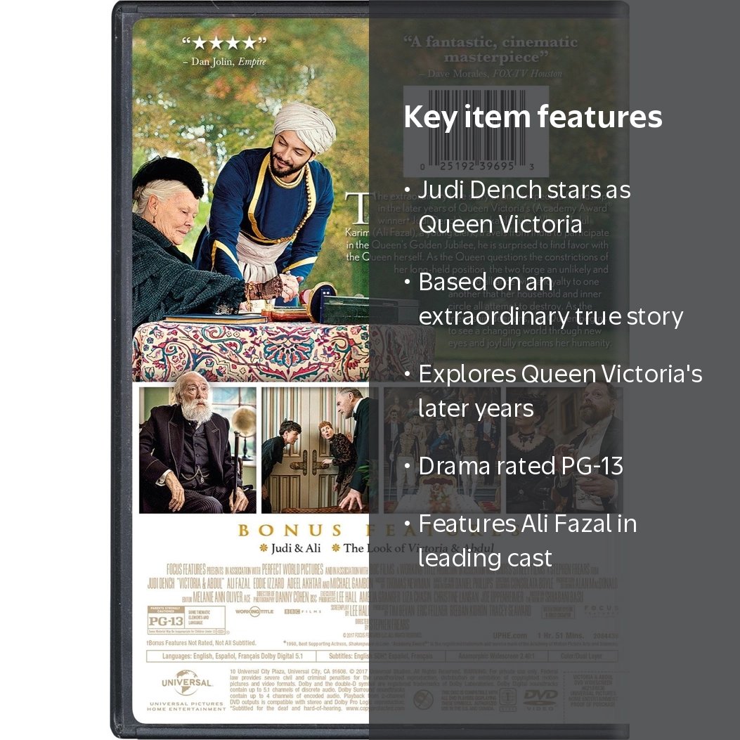 Victoria & Abdul [DIGITAL VIDEO DISC] - Walmart.com