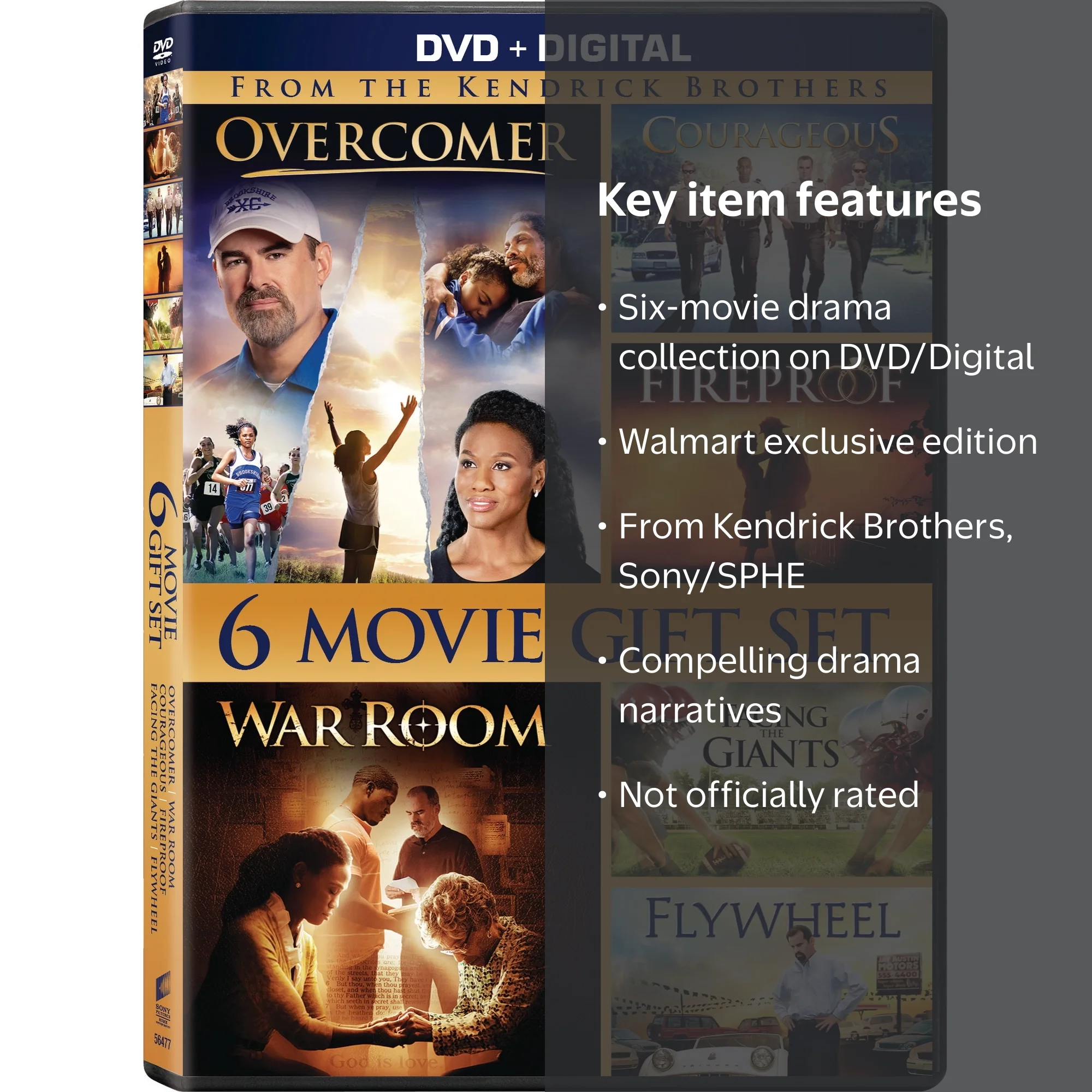 Kendrick Brothers 6-Movie Collection DVD + Digital Exclusive