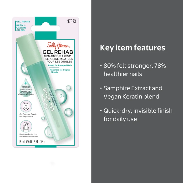 Sally Hansen Gel Rehab Quick-Drying Nail Repair Serum with