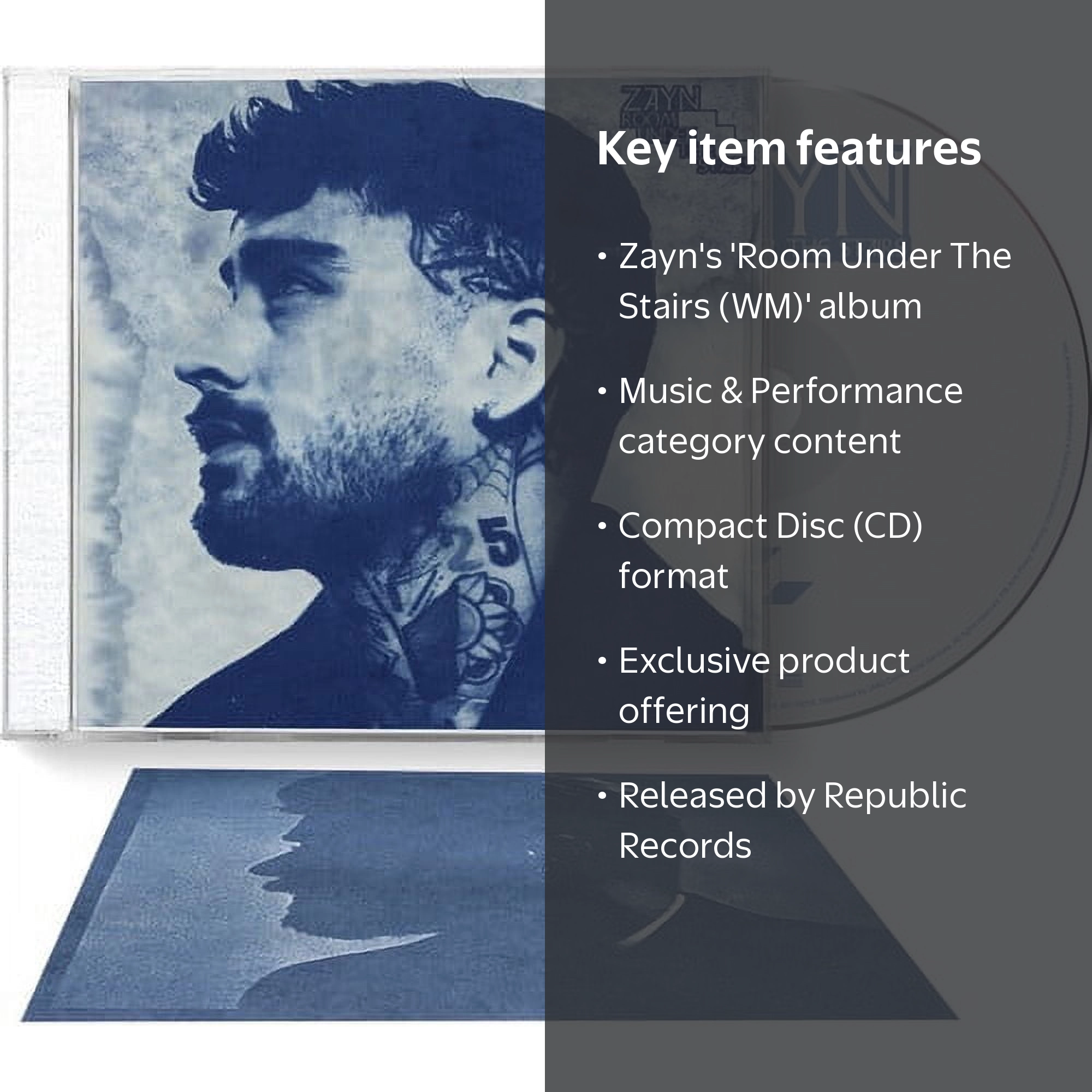 Zayn - Room Under The Stairs (WM) - Music & Performance - CD