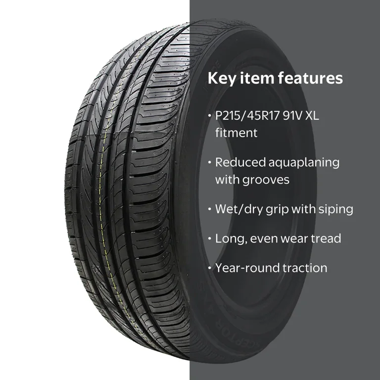Sceptor 4XS All Season 215/45R17 91V XL Tire - Walmart.com