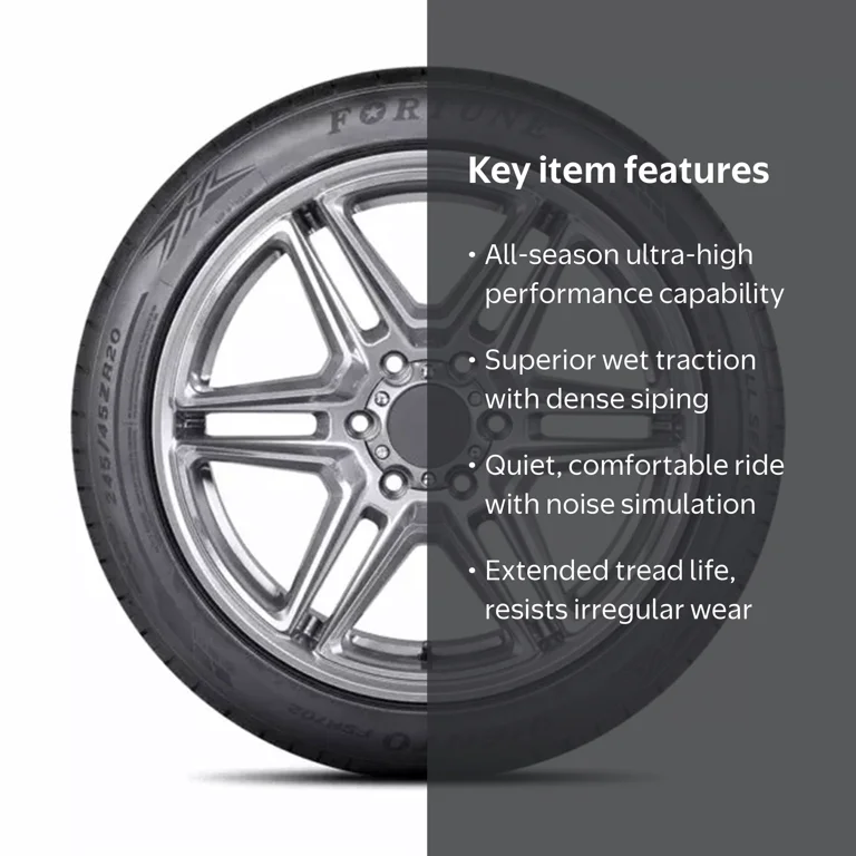 Fortune Viento FSR702 225/40R18 ZR 92Y XL AS Tire, Fits: 2014-15 Fortune Viento FSR702 225/40R18 ZR 92Y XL AS Tire, Fits: 2014-15