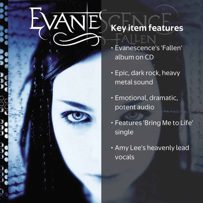 Bicycle Music Com., CD, Fallen, Amy Lee, Heavy Metal - Walmart.com