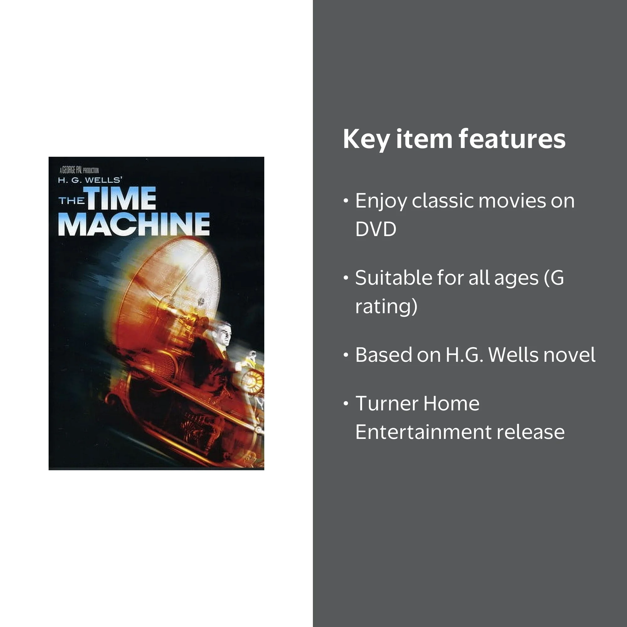 Turner Home Ent - The Time Machine [DIGITAL VIDEO DISC] - Walmart.com