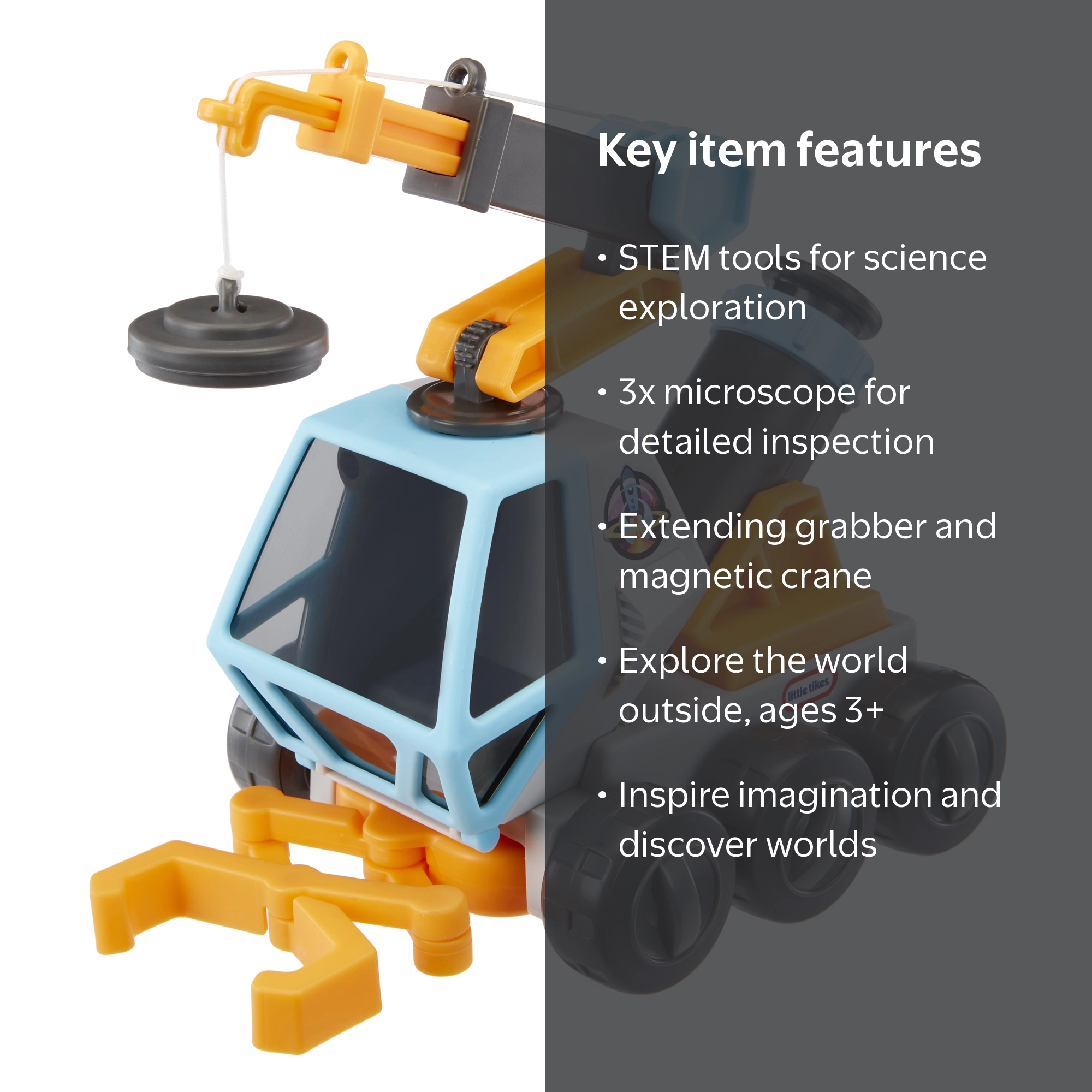 Big Adventures STEM Science Kit: Kids Scientific Toy Vehicle
