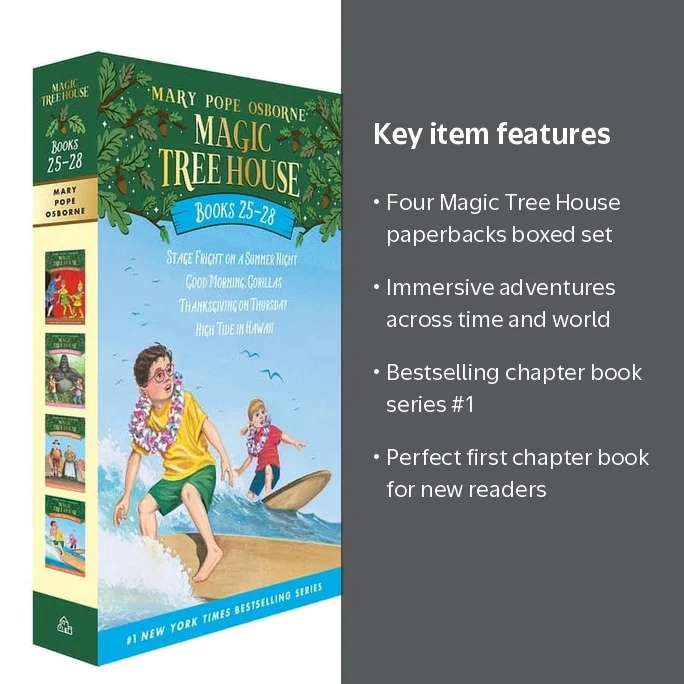Mary Pope Osborne, Magic Tree House Books Set 25-28, Paperback