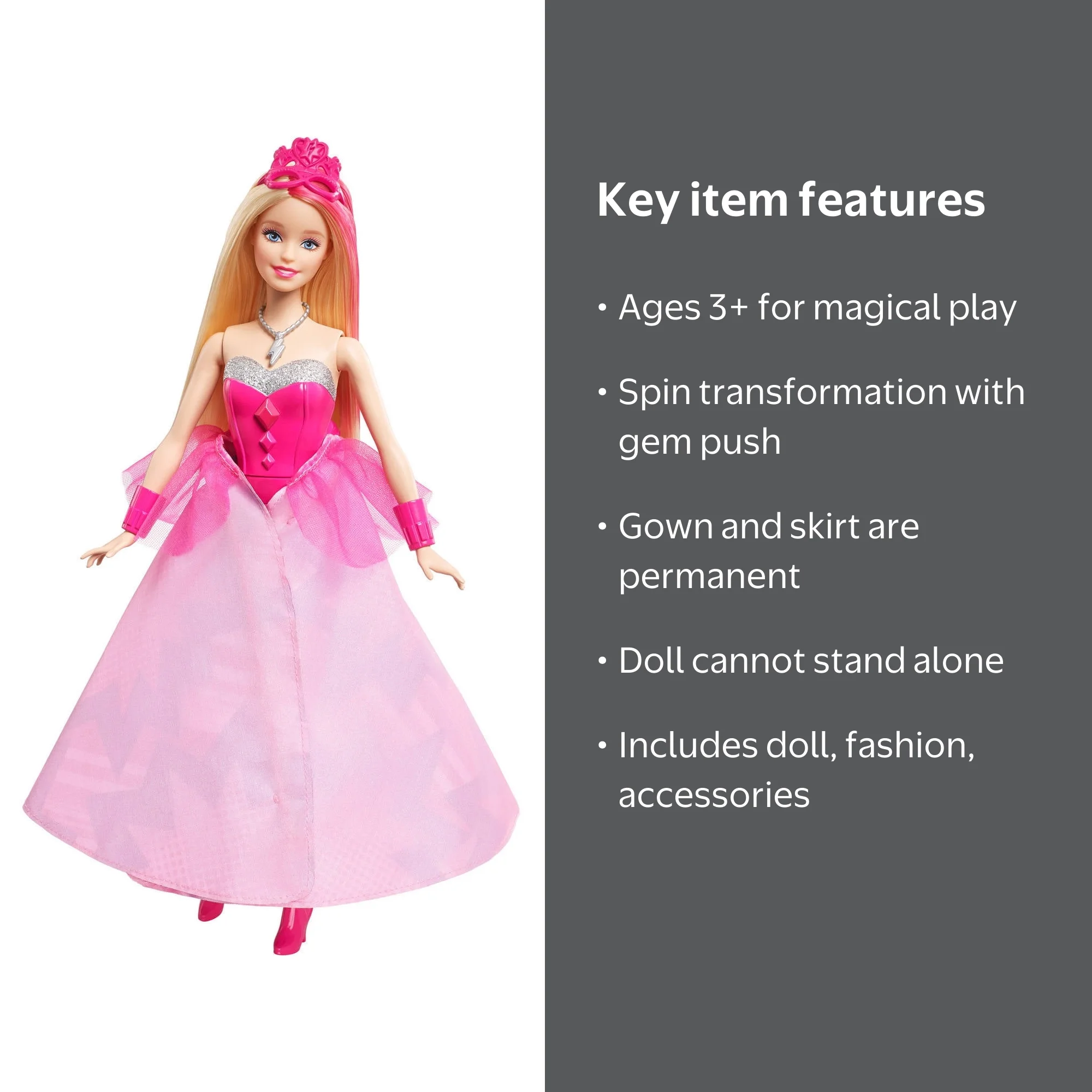 Barbie Princess Power Super Sparkle Doll - Walmart.com