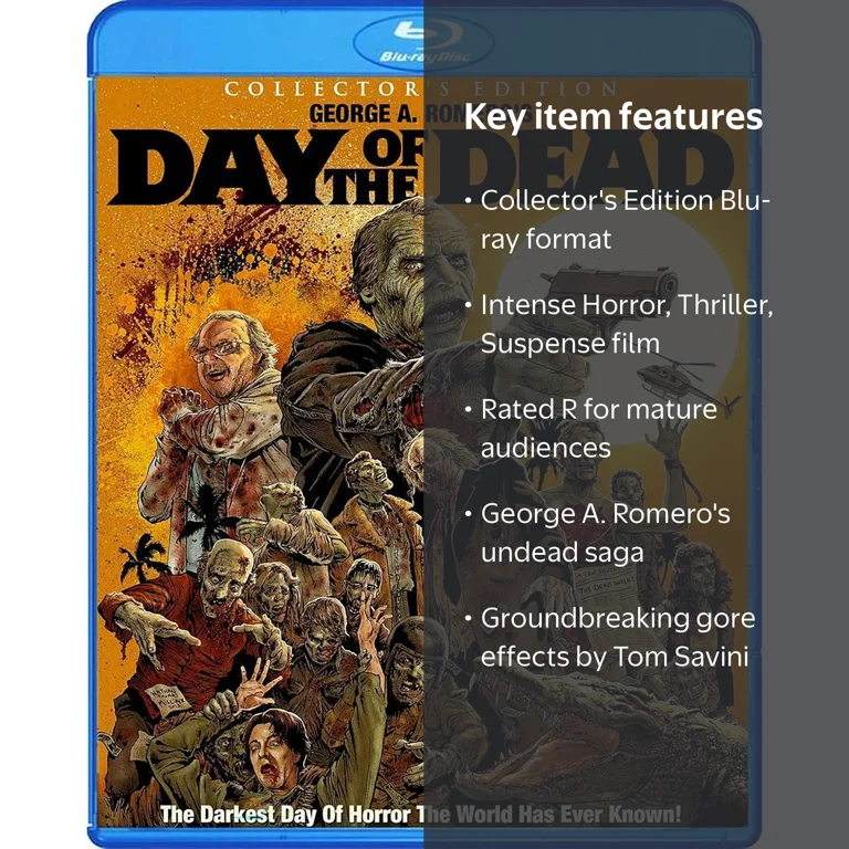 Day Of The Dead (Collector's Edition) (Blu-ray), Horror, Shout