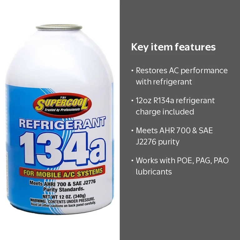 TSI Supercool R134a Refrigerant 12oz - Walmart.com