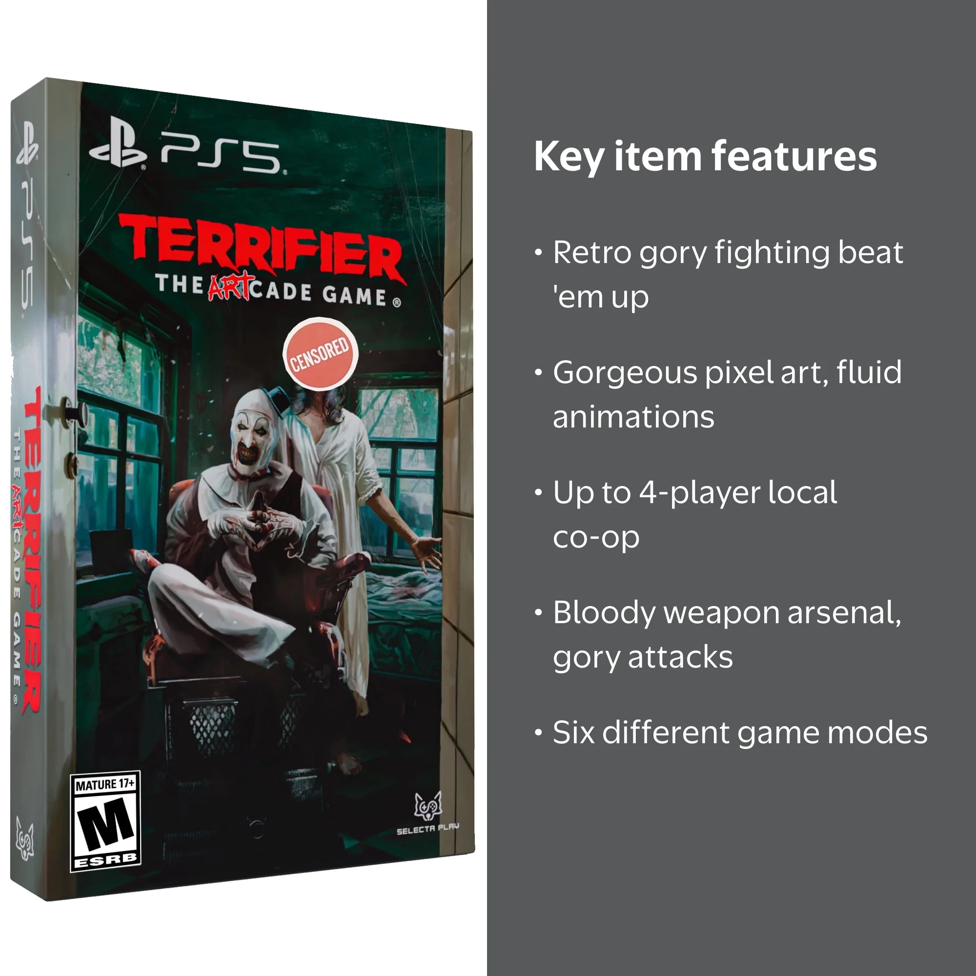 Terrifier: The Artcade Game Limited Edition - Nintendo Switch
