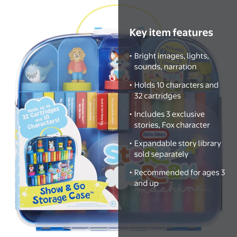 Little Tikes, Story Dream Machine, Multicolor, Show and Go Storage Little Tikes, Story Dream Machine, Multicolor, Show and Go Storage