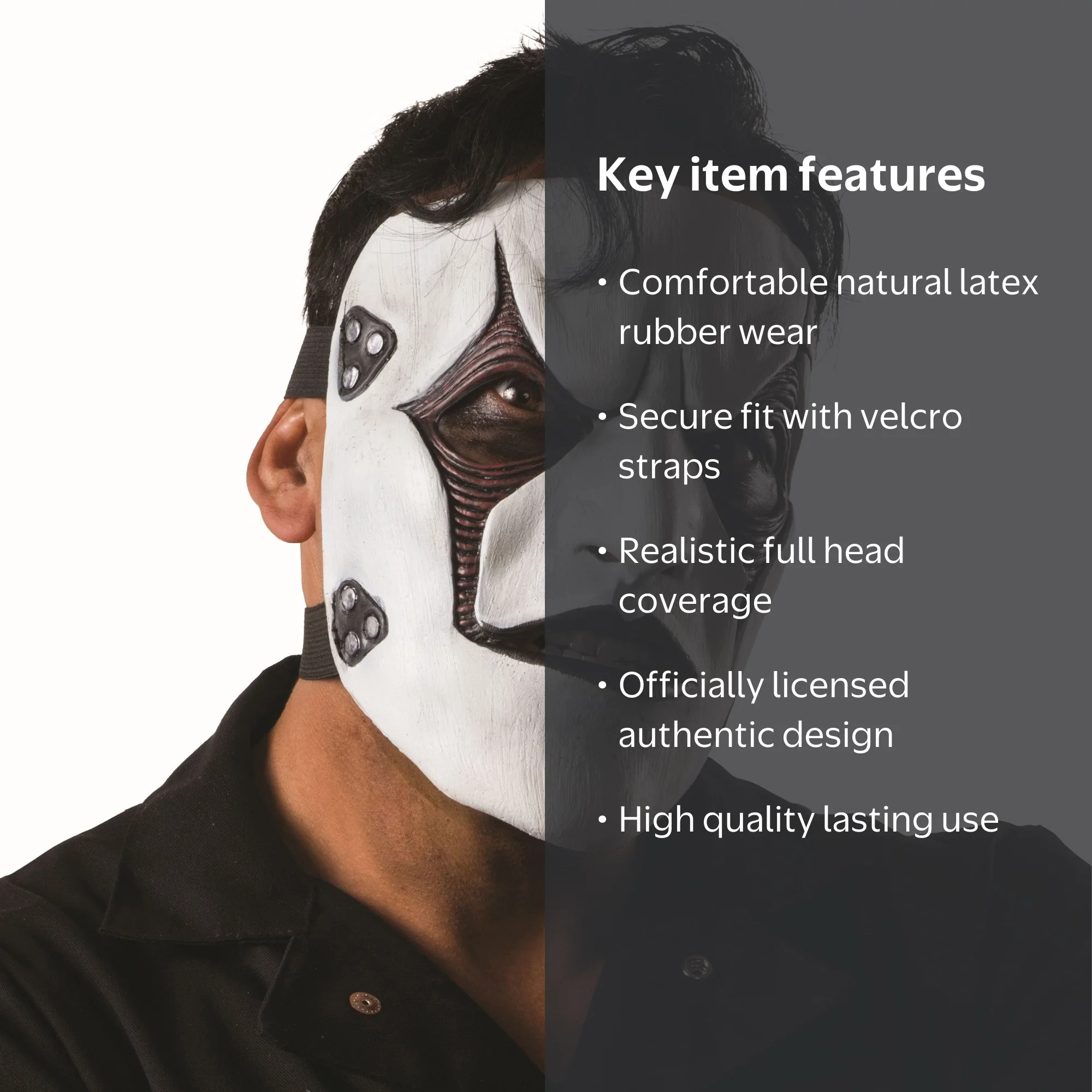 Slipknot Men's Jim Face Mask Slipknot Mask Multi - Walmart.com