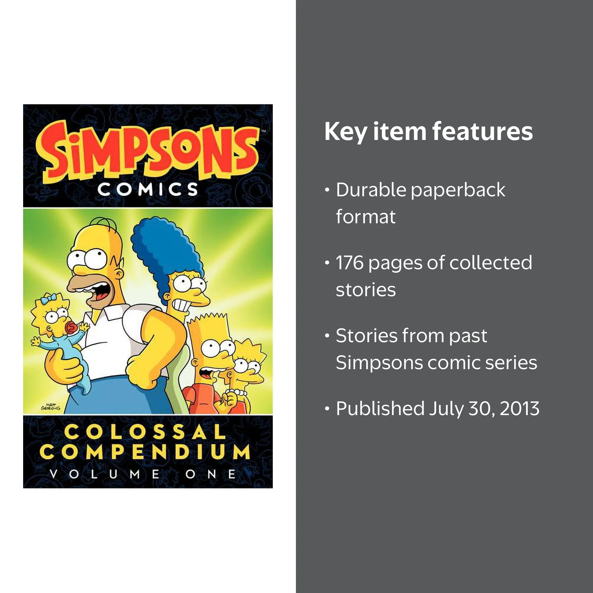 Simpsons Comics, Comic Compilations, Volume 1, Paperback - Walmart.com