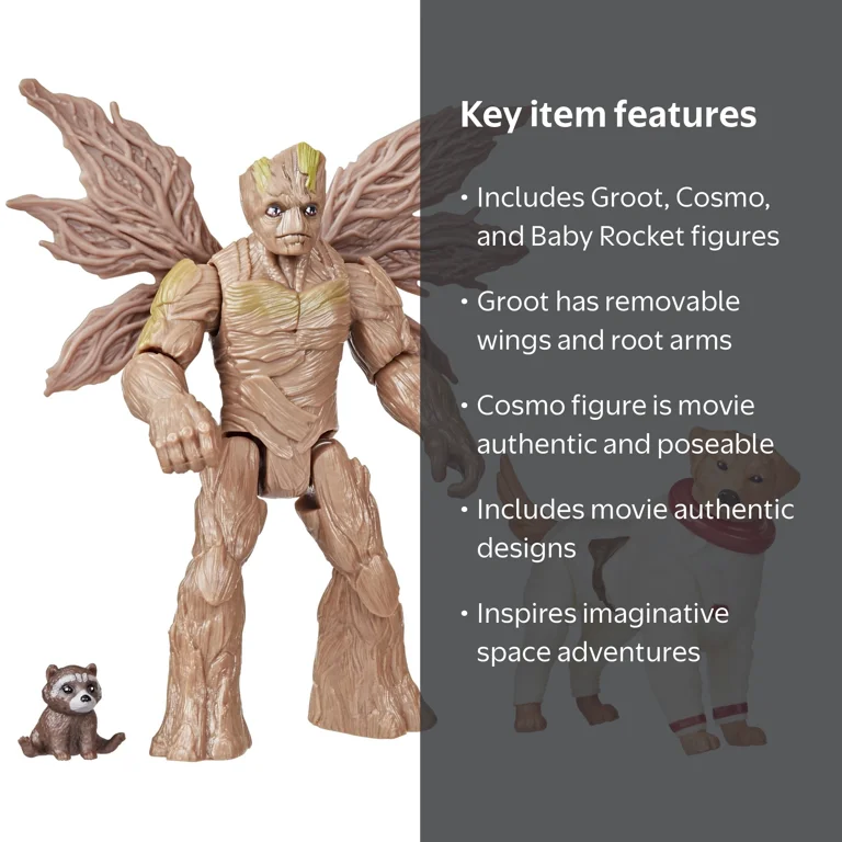 Guardians Of The Galaxy 3 GROOT BABY ROCKET MARVEL'S COSMO