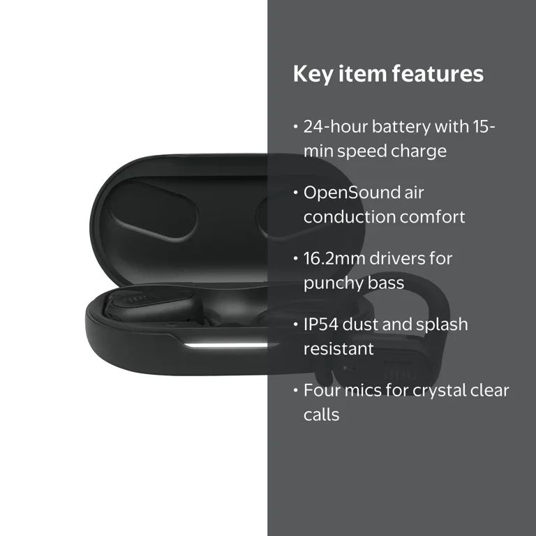 JBL Soundgear Sense - True Wireless Open-Ear Bluetooth Headphones