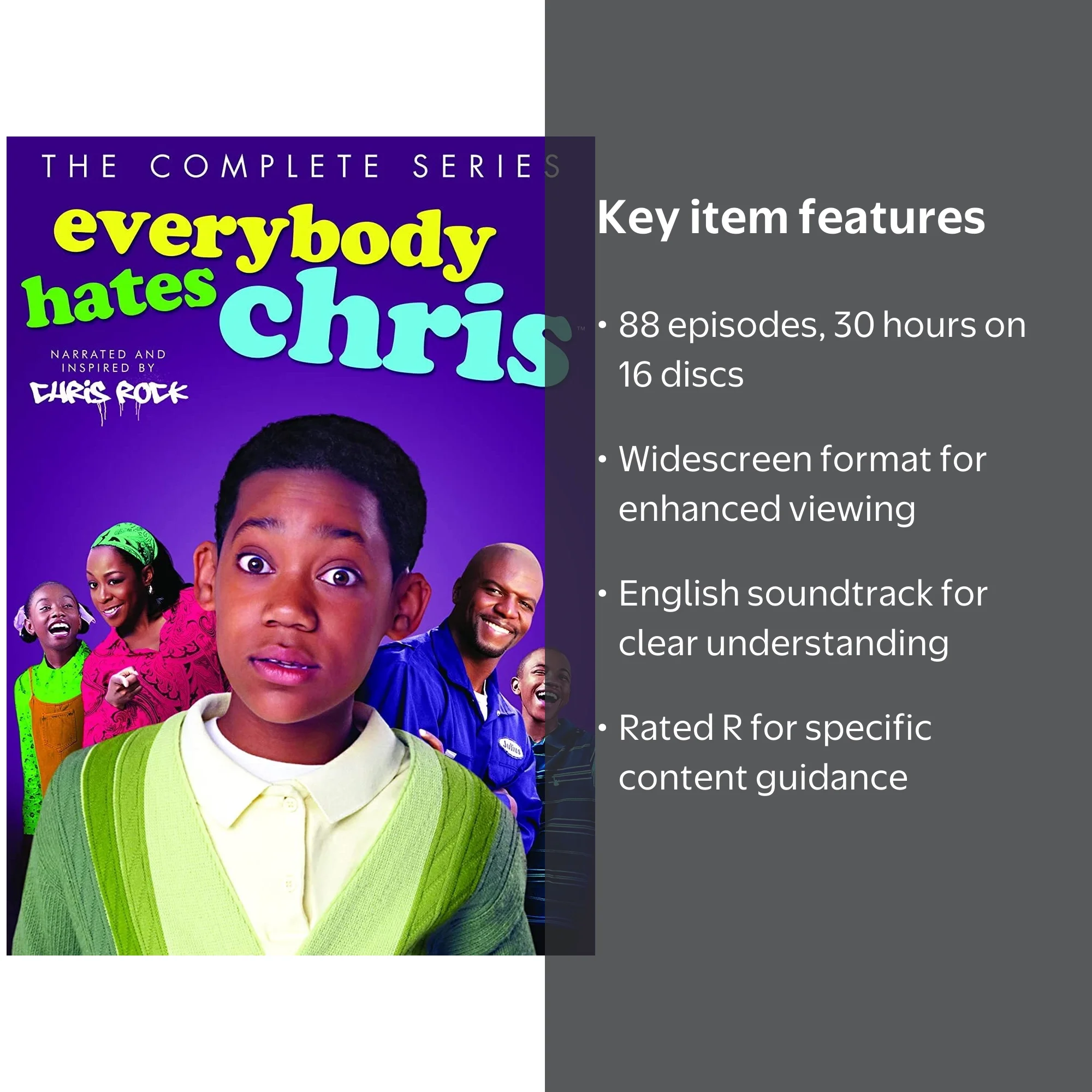 Paramount: Everybody Hates Chris - Complete Series, Full TV Box