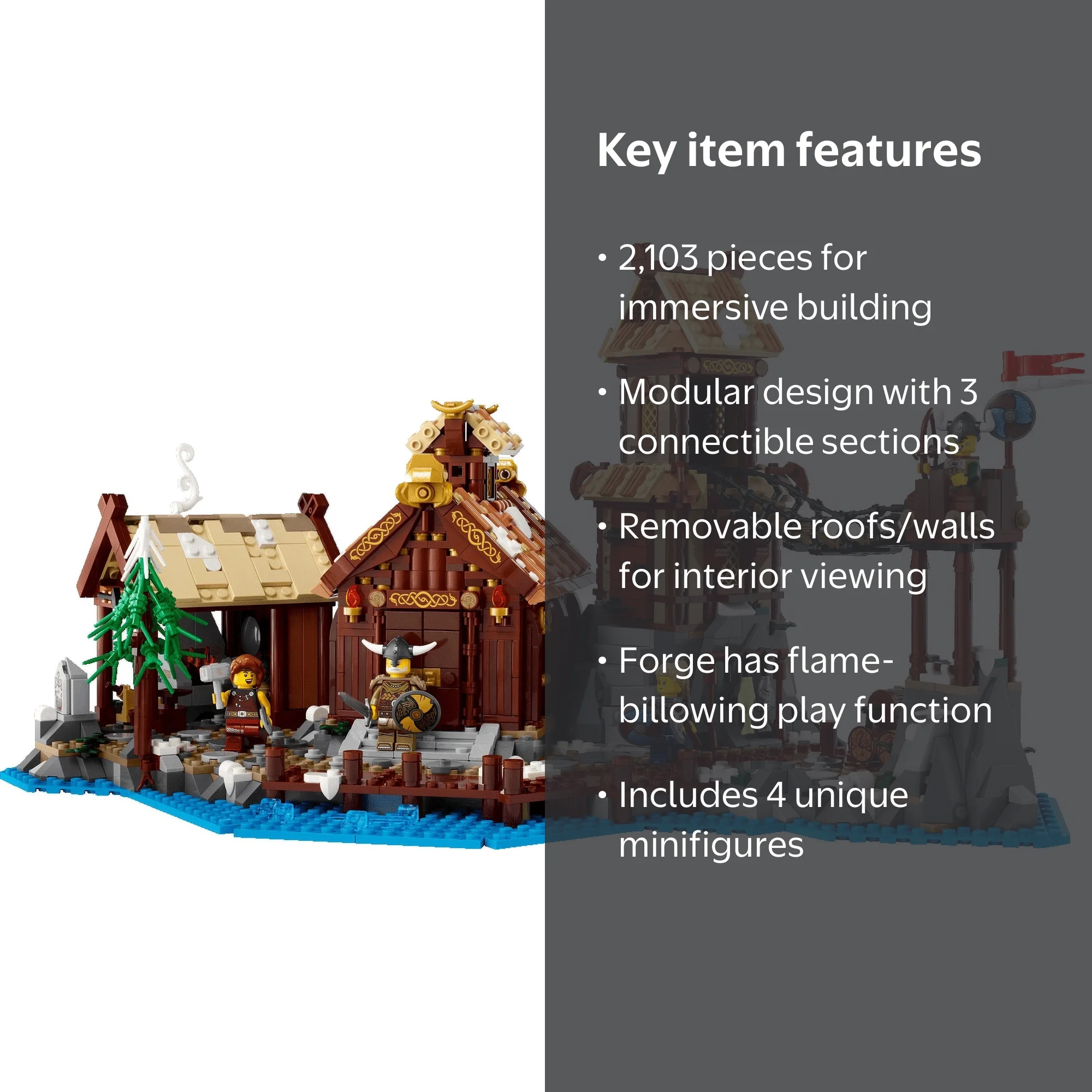 LEGO Ideas Viking Village 21343 - Walmart.com