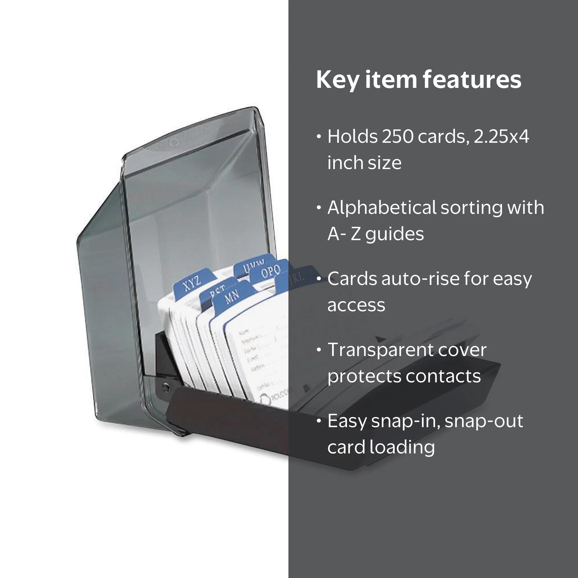 rolodex transparent business card sleeves 67650 New Package Of 50 The transparent lid of the business card box can be opened easily for you to organize your business cards at any moment Rolodex Transparent Business Card Sleeves,