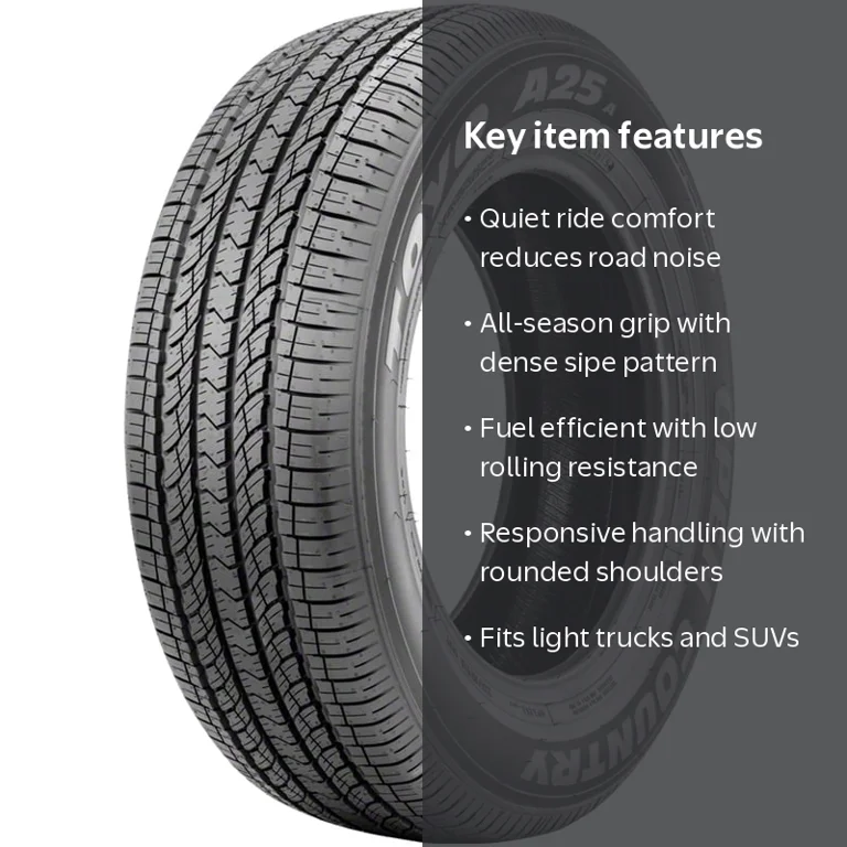Toyo Open Country A25A P235/65R18 All-Season Tires for SUVs