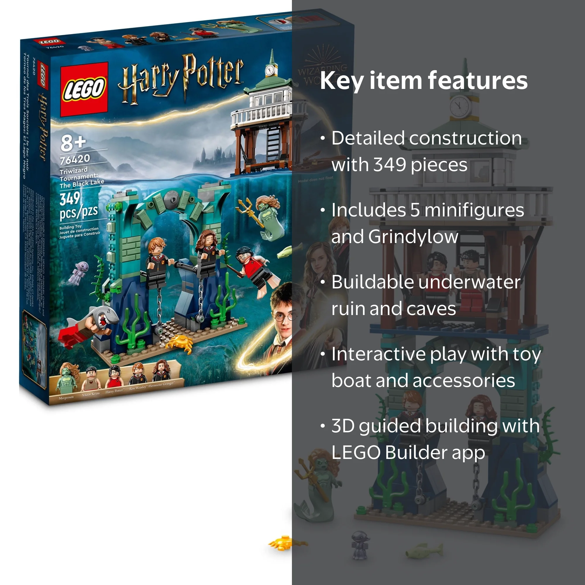 LEGO Harry Potter: Triwizard Tournament Set 76420 - Goblet of Fire