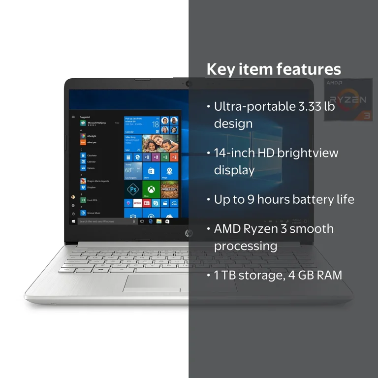 HP Thin & Lightweight 14