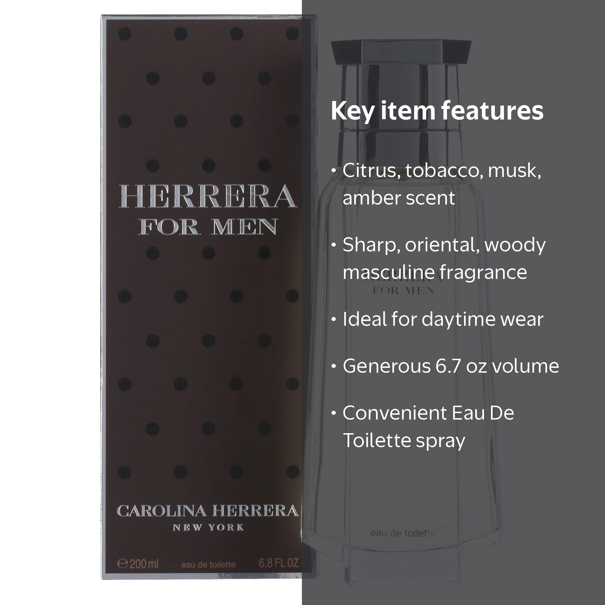 carolina herrera perfume tobacco Mystery Eau de Parfum 3.4 oz vetiver and creamy tonka bean Carolina Herrera Unisex Mystery Tobacco