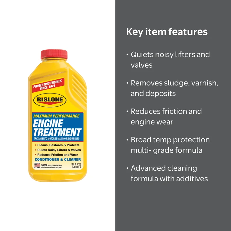 RISLONE Adobeクリーナー　2本 Rislone Engine Treatment 16.9 oz Automotive Additive For Engine