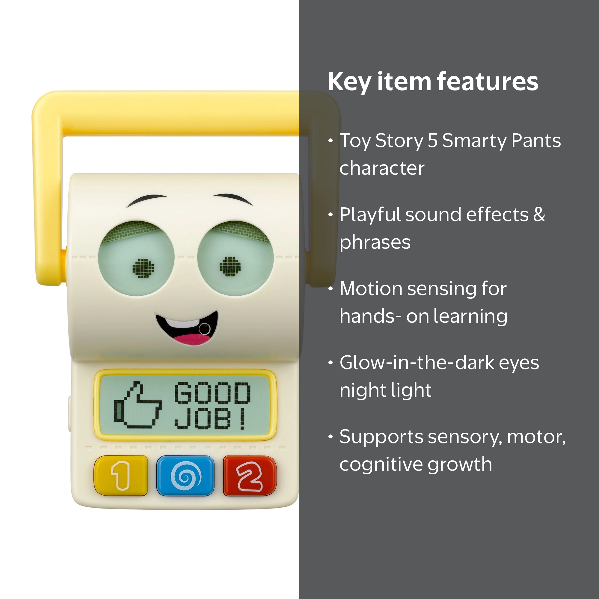 Disney Pixar Toy Story 5 Smarty Pants Interactive Sound Toy, Silly