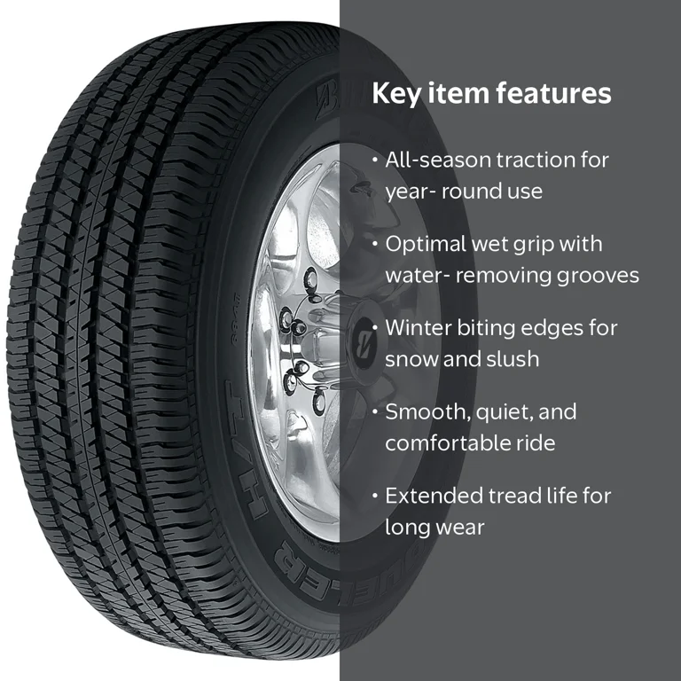 Bridgestone Dueler H/T 684 II P255/70R18 112T Light Truck Tire
