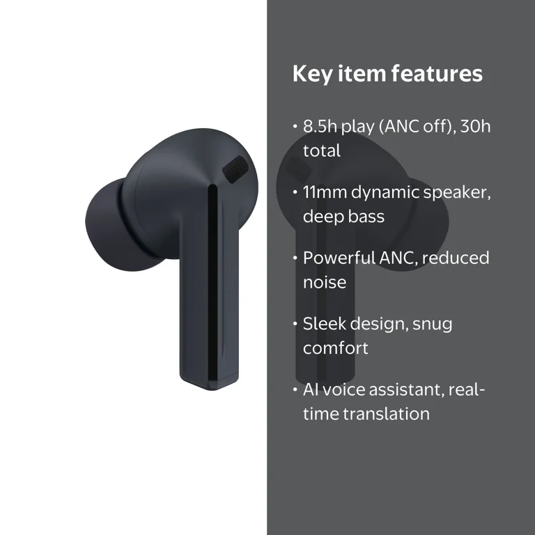Samsung Galaxy Buds3 FE Bluetooth Headphones with Charging Case