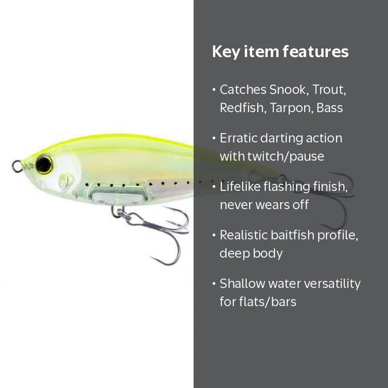Yo-Zuri, Inshore Twitch Bait, 3-1/2 Yo-Zuri, Inshore Twitch Bait, 3-1/2