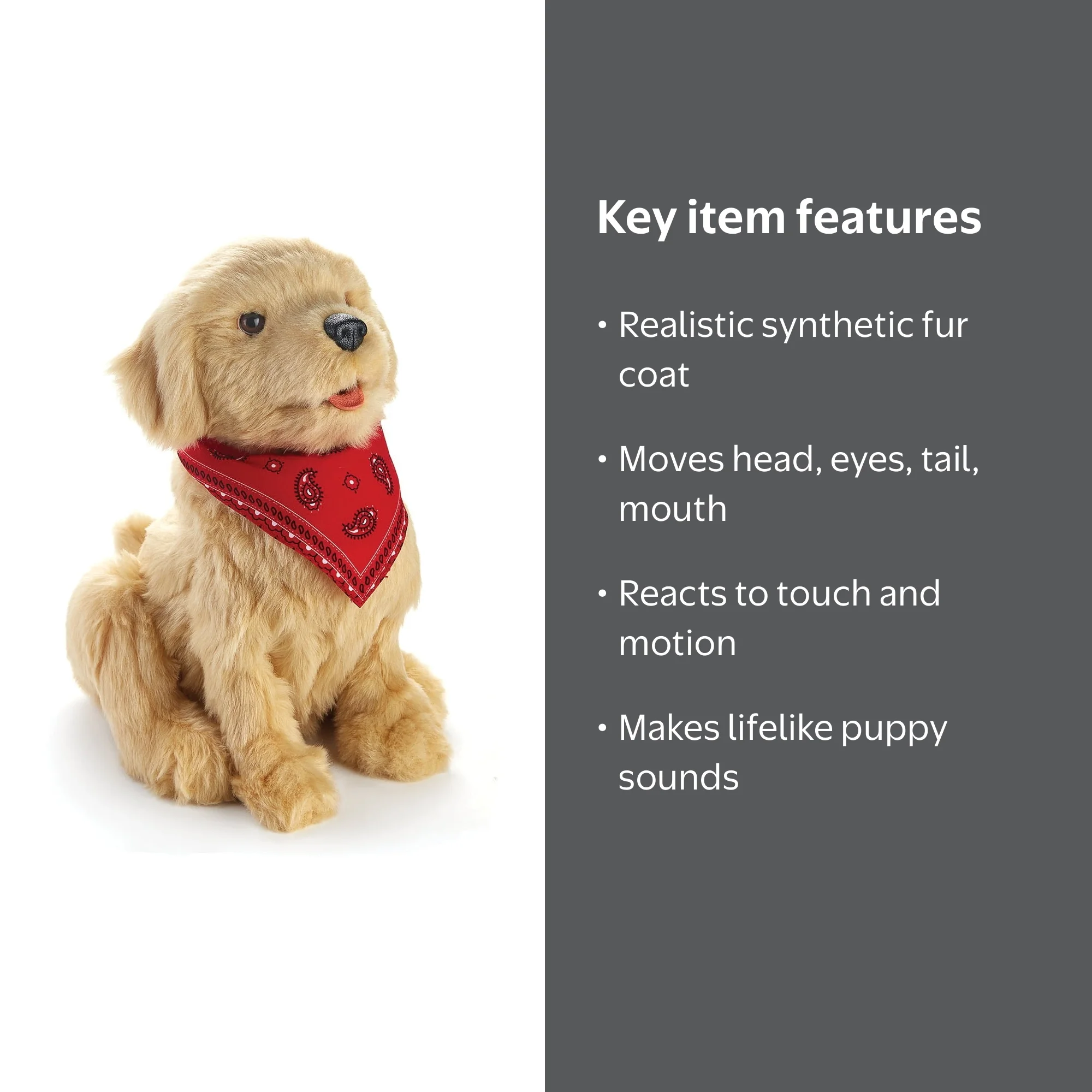 Joy For All Companion Pet Dog (Golden Pup), A91085L01PT - Walmart.com