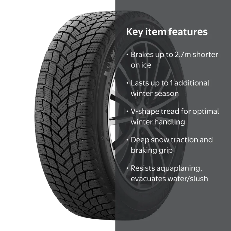 Michelin X-Ice Snow Winter 245/60R18 105T Passenger Tire Fits