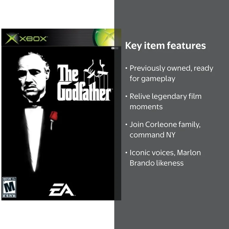 その他 Godfather: The Game / Game The Godfather: The Game - Walmart.com