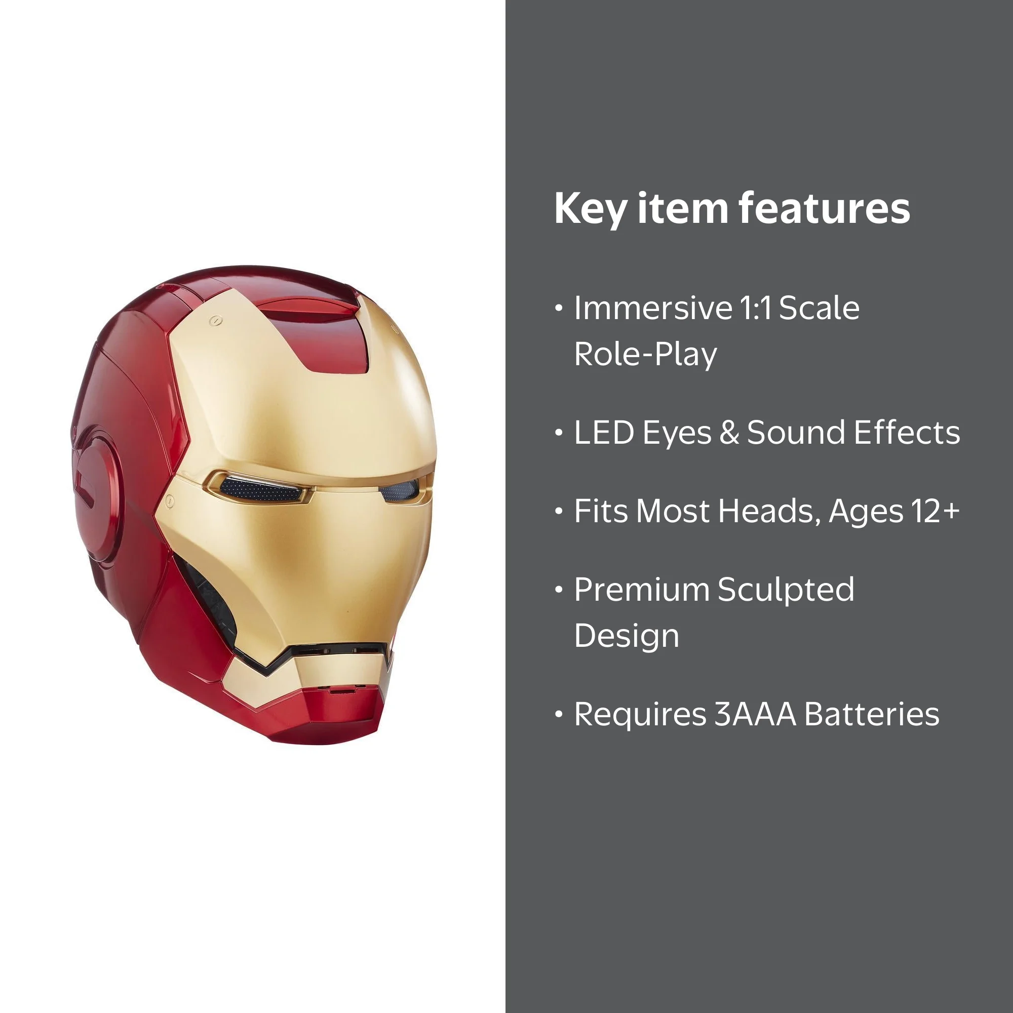Hasbro, Marvel's Iron Man Electronic Helmet, Legends Series - Walmart.com