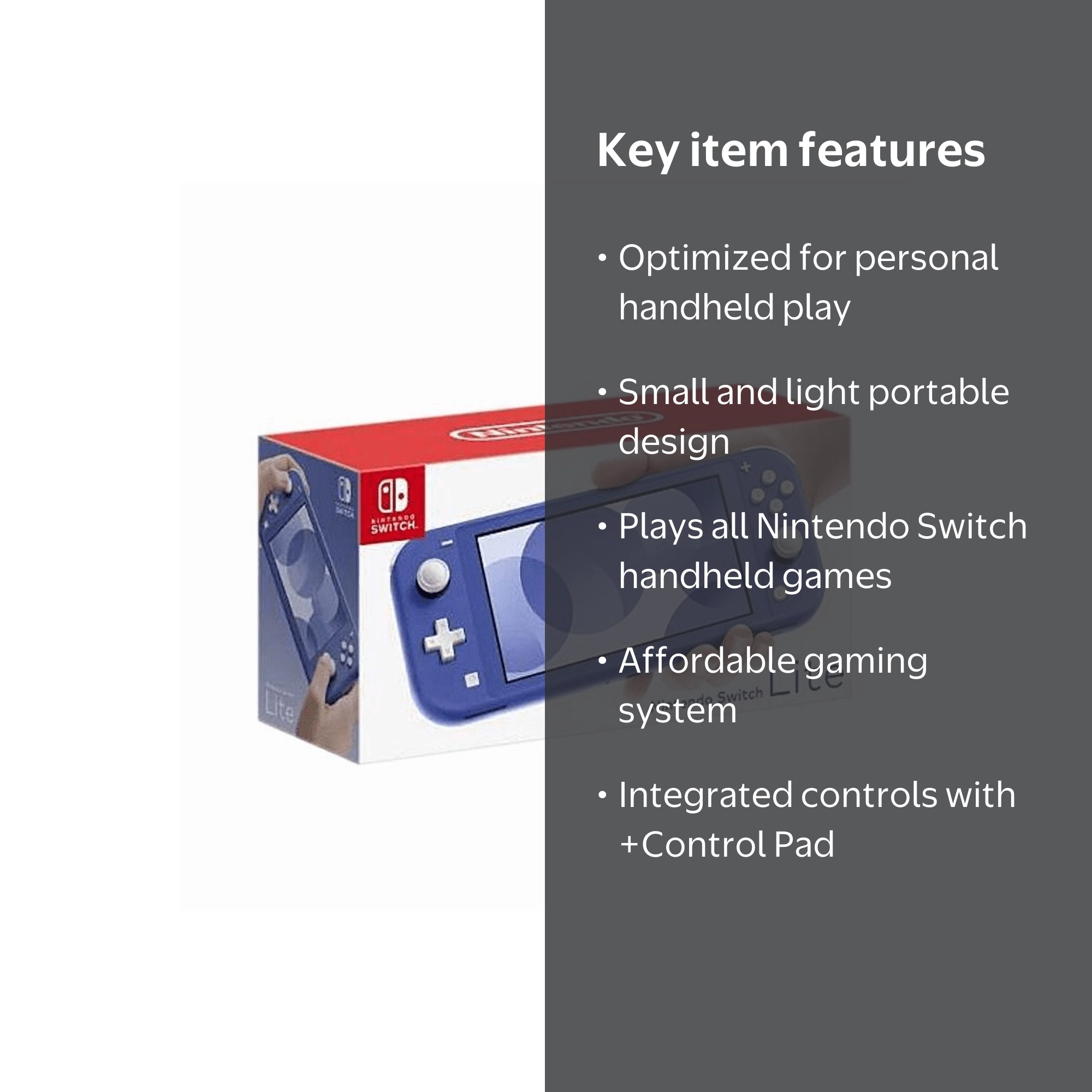 Switch Lite Blue | PlayStation gear for media - Walmart Business