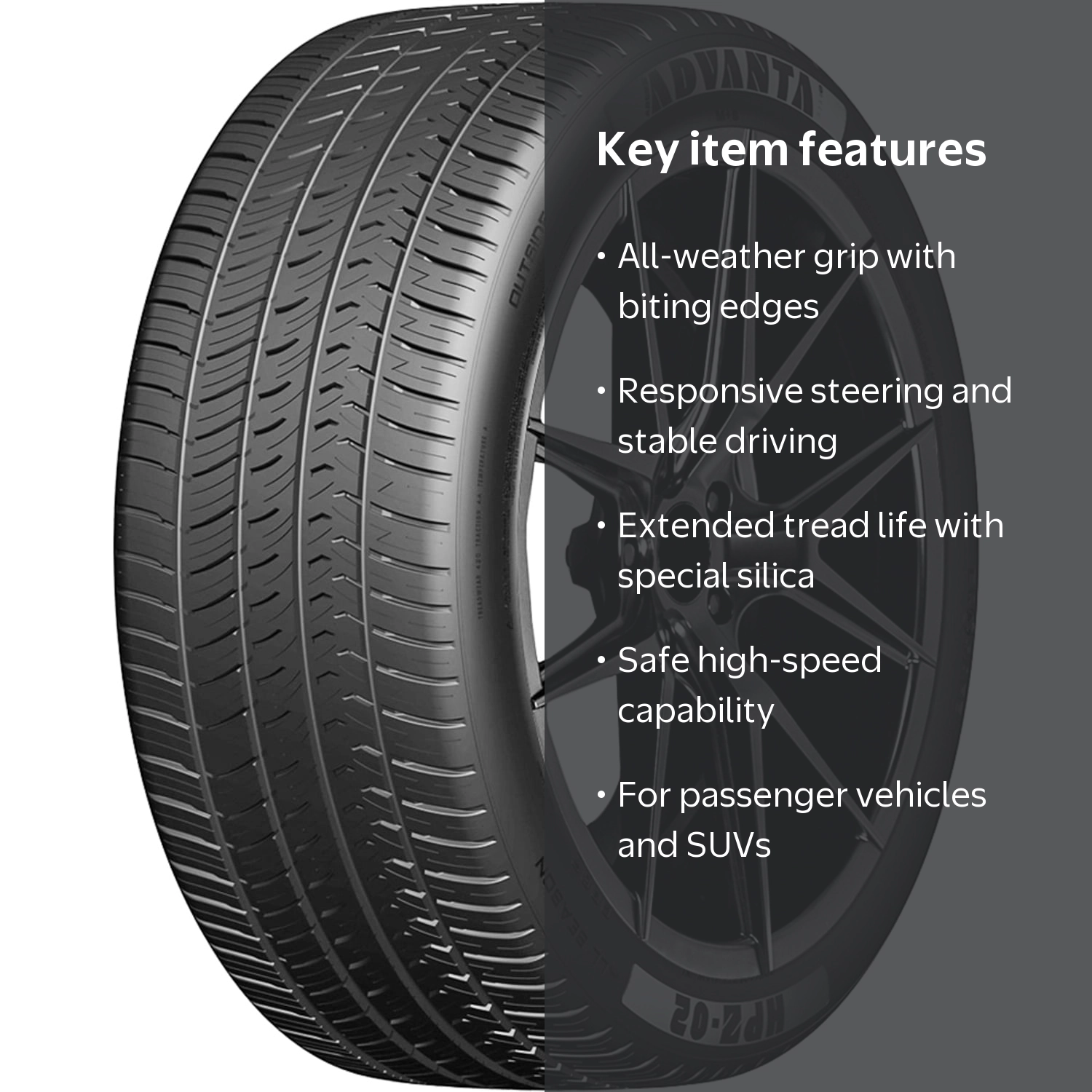 Argus Advanta HPZ-02 225/45ZR18 95W Extra Load High Performance