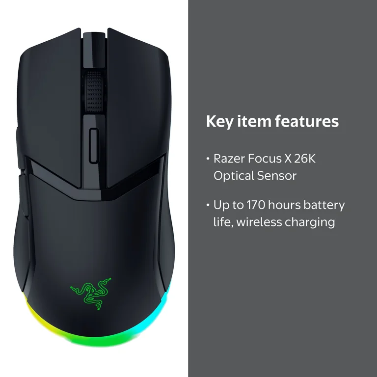 Razer Cobra HyperSpeed - Lightweight Customizable Wireless PC