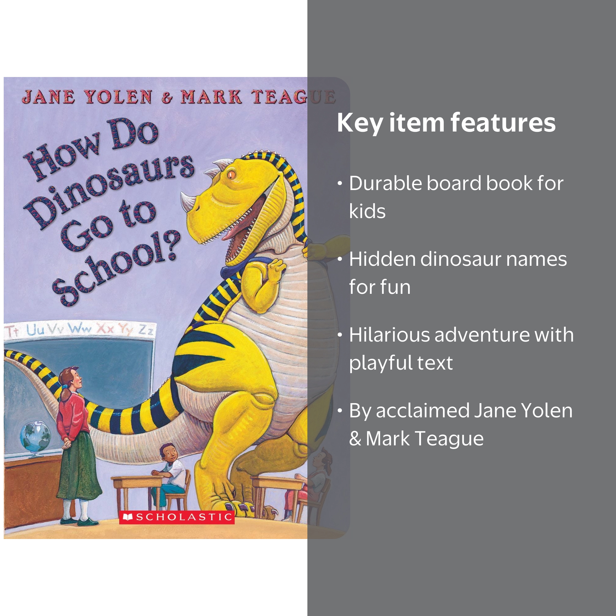 How Do Dinosaurs Go to School? (Board Book) - Walmart.com